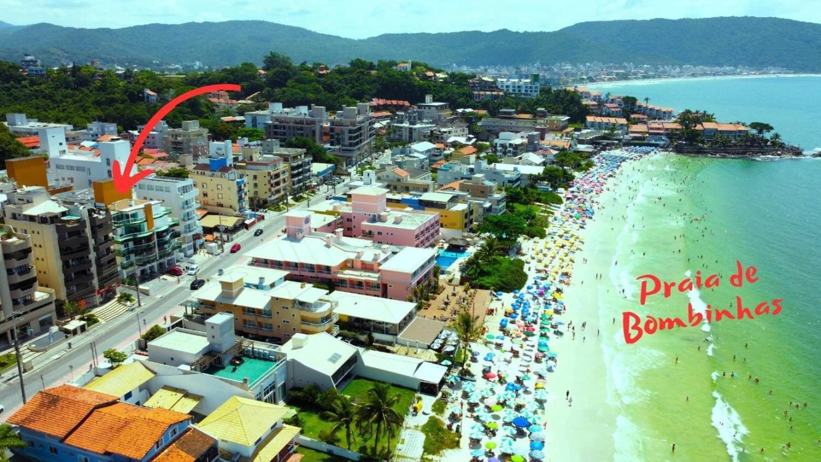 1053 - Praia De Bombinhas Locacao De Temporada - Residencial Egidio Pinheiro Apto 302 B Ngoại thất bức ảnh